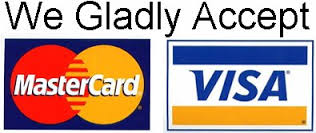 Accept MasterCard Visa